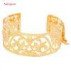 Bransoletki Apingxun Gold Color Tassels Bransoletka Mankieta Dubaj Afrykańskie francuskie kobiety Dziewczęta Charm Bangle Bangle Arab Trendy Biżuteria Prezenty