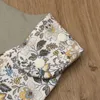 Kwiatowy vintage dla dzieci dziewczęta nowonarodzone śliniaki wodoodporne Ręczniki śliny Burp Zbur Floral Print Feeding Boys Bandana