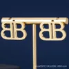 jewelry bb earring BB letter earrings niche design brass light luxury s925 silver needle for women G2K6