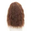 Wigs OUCEY Curly Hair Synthetic Wigs for Men Cosplay Wigs Male Black Brown Synthetic Wig High Quality Fluffy Nightclub