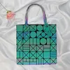 Sznurka moda Luminous rombus trójkąt torebki kolorowe kolorowe zmieniające się kobiety torby damskie torby ręczne