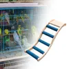 Autres fournitures d'oiseaux Fournitures d'échelle en bois Jouet Petits animaux Escalade pour Cockatiels Hamster Rat
