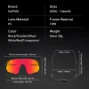 Goggles Sport Ski Goggles UV400 Protection Snowboard Eyewear Snowmobile Outdoor Skiing Sports Glasses 4lens For Menwomen Ski Eyewear