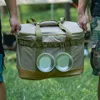Storage Bags Camping Bag Tactical Utility Tote Large Capacity Cooker 3 Layer Multifunction For Outdoor BBQ