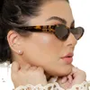 Designer för kvinnor mu oval monogram högkvalitativ solglasögon med originalbox