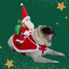 Dog Apparel Christmas Pet Clothes Costume Funky Winter Hoodie Coat Clothing Halloween Party Dress Up Gift