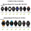 Cinta de banda de vigilância esportiva de silicone para Garmin Fenix 6 6x 6s Pro 7 7x 5x 5 5s 3HR Forerunner 935 945 Smart Watch Rick Release Correa