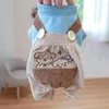 Hondenkleding mooie huisdier romper schattige verkleed patchwork cartoon patroon puppy vierbenige overalls