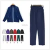 Męskie damskie dresy gęste projektant technologii futanki dla kobiety zestaw 2 sztuki dres bressuits Suits Man Cotton Pants Jogger wypoczynek Spodnie Track Suit 243