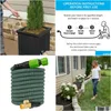 ホースハイドロテックバーストプルーフ拡張可能なガーデンホースウォーター58 In Dia x 50 ft Gardening Accesorries Reel USA 240325ドロップデリバリーDHI1V