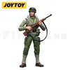 1/18 JOYTOY Action Figure Hardcore Segunda Guerra Mundial Exército dos EUA Wehrmacht Infantaria Soviética Anime Modelo Toy 240328