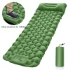 Mata Outdoor Kemping nadmuchiwany materac sleep poduszka z poduszką ultralight Air Mat Wbudowane w pompę inflator Traving Camping łóżko