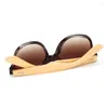 Lunettes de soleil 16 couleurs Bambou Hommes En Bois Femmes Marque Designer Miroir Original Bois Lunettes De Soleil Rétro De Sol Masculino