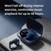 Sportsörlurar Z9 trådlöst Bluetooth -hörlurar öronkrok Vattentät Running Fiess Earbuds Hifi AAC headsetknoppar