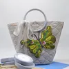 刺繍バケツバッグ補助編みの縫製プラスチックメッシュシート用のプラスチックメッシュシートバッグサポートスケルトン
