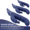 Erwachsene Produkte für Frauen Dildo G-Punkt 55-Grad Bunny Penis Vibrator Erwärmung weiblicher Masturbator, Vibratoren, Sexspielzeug beste Qualität