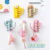 Hooks Multi Claw Utility Adhesive Hook For Children's Room Living Bedroom Söt Cartoon Creative Home Decoration Wall