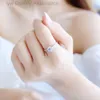 Pierścień Moissanite Designer Projektant biżuterii luksusowy pierścień dla kobiety luksus 2024