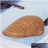 Berretti Moda retrò di alta qualità Scava fuori il cappello da uomo Regar Fit Cappelli estivi Sunsn Fornitura di pesca Consegna di goccia Dhpzn