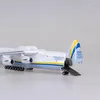 Dekoratif Figürinler 42cm 1/200 Antonov An-225 için Ölçek Mriya Taşıma Uçak Simülasyonu Uçak Reçinesi Plastik Model Oyuncak