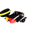 Polarizado UV400 Hombres Mujeres 3 Lentes Gafas de ciclismo Bicicleta de montaña MTB Gafas Gafas de bicicleta Deporte Pesca Correr Gafas de sol 240401