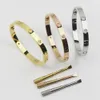 Designer Love Bracelet Bracelet Moda Bordle Gold Titanium Steel Diamond For Mull Men Men Bracelets Sier Classic Jewelry With Felep Chave