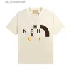 メンズTシャツCUCCCメンズTシャツデザイナーシャツMEN TシャツTSカジュアルショートスルーブコットンレタープリント高品質の恋人衣類通気性Y240402