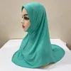 Hijabs for Kids Girl 5 till 10 år gammal högkvalitativ muslimsk halsduk sjalar mjuka stretch malaysia flicka barn hijabs grossist 240327