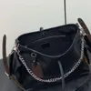 Sac Hobo Hobo sac en cuir en cuir authentique LVSE PURISE Designer Tote Sac Carry Sacs Dark Sacs de grande capacité D 4608