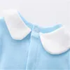 New Footies Fashion luxury Baby Pure cotton Clothes set Cute Newborn Infant Baby Boys Designer Letter Romper baby girl bibs Cap Outfits Set