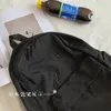 Torby szkolne plecaki Kobiety solidny czarny czarny plecak Trendy HARAJUKU Casual Zipper Waterproof Bag Studenci Japoński styl