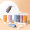 Storage Bottles 4Pcs/Bag Travel Botttle Set 60ml Refillable Bottle Container Lotion Shampoo Squeeze Tube Empty With Bag