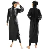 Vêtements 3pcs Femmes musulmanes Bathing Abaya Burkini sets modestes maillots de bain à couverture complète des vêtements de bain de plage islamiques