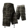 Men's Shorts Mens cargo shorts Y2K plaid knee shorts mens hunting summer jacket camouflage tactical half pants cool breathable shortsC240402