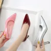부츠 숙녀 하이힐 펌프 여성 새로운 얕은 입 디자인 힐 하이 엔드 고체 대형 브랜드 신발 섹시한 사무실 작업
