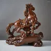 Figurines décoratives Feng Shui cheval au succès, ornements sculptés de Fortune, décor de bureau, ouverture d'entreprise, cadeaux d'affaires