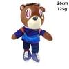 2024 Hurtowe wypchane anime Plush Toys Animal Teddy Bear Pillow Toys Home Decor 6 Style 25 cm Wysłane przez morze