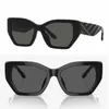 Women Fashion Brand TY7187USunglosses Designed By Womens Designers With Black Large Cat Eye Frames Fashionable Trendy Modern Classic Style