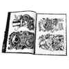 Atomus Seçilmiş Kafatası Dövme Kitapları Tasarımı A4 Sketch Flash Kitap Sanat Referansı Malzemeler İçin 240318