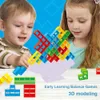 Blocks 48pcs Tetra Tower Fun Balance Empile Blocs Blocs Blocs Board Game For Kids Adults Friends Team Dorm Game Family Kid Kid Desktop Toys 240401