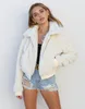 EBay femmes solide polaire vestes décontracté mode col montant manteau femme fermeture éclair manches longues vêtements d'extérieur dame vêtements automne hiver