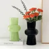 Glass Flower Vase Decoration Home Modern Decorative Vases Hydroponics Plant Bottle Vase For Flower in Ho Chic Desktop Ornament 240329