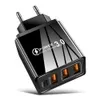 2A 3 USB+PD Type-C Mobile Charger British Travel Head