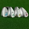 Clubes de golfe de marca Little Bee Golf Clubs coloridos CCFORGED cunhas prata e preto 48 52 56 60 graus apenas cabeça 240326