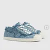 10a mode canvas sneaker designer män kvinnor casual skor lyx denim tofsels sommar låg hjälp sneaker av hög kvalitet utomhus små vita skor storlek 35-45 med låda