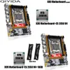 Qiyida x99 Moderkort Set Combo Xeon Kit E5 2650 V4 CPU LGA 20113 Processor 16GB DDR4 RAM Memory NVME M2 NGFF SATA ED4 240326