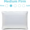 Tempur -Pedic Tempur -Cloud Breeze Dual Cooling Pillow -Queen Size、White -Restful Night's Sleepに最適な究極の冷却の快適さを体験してください