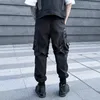 Men's Pants HKSH Spring Functional Dark Cargo Safari Style Fashion Loose Leggings Three-dimensional Pockets Chic Overalls HK0707