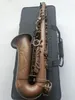 Verkligt bildmärke Mark VI Ny Alto Saxophone Gold Key Antique Copper Professional Super Play Sax With Case