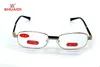 サングラスLeesbril Shuaidi Natrual Crystal Men High Class Antirefletive Coated Coated Titanium Reading Glasses 1.0 1.5 2.0 2.5 3.0 3.5 4.0